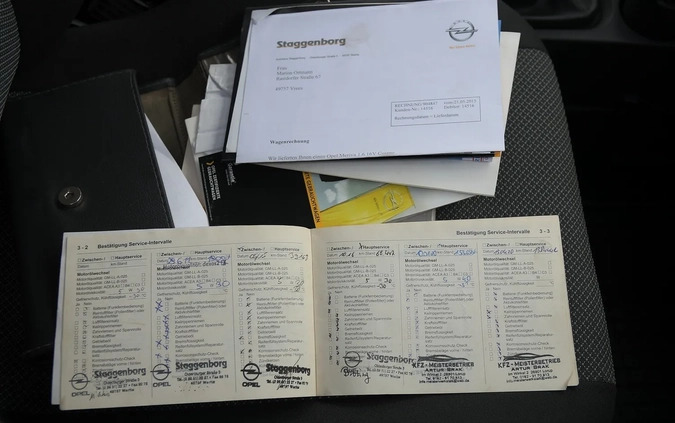 Opel Meriva cena 15900 przebieg: 184000, rok produkcji 2008 z Daleszyce małe 704
